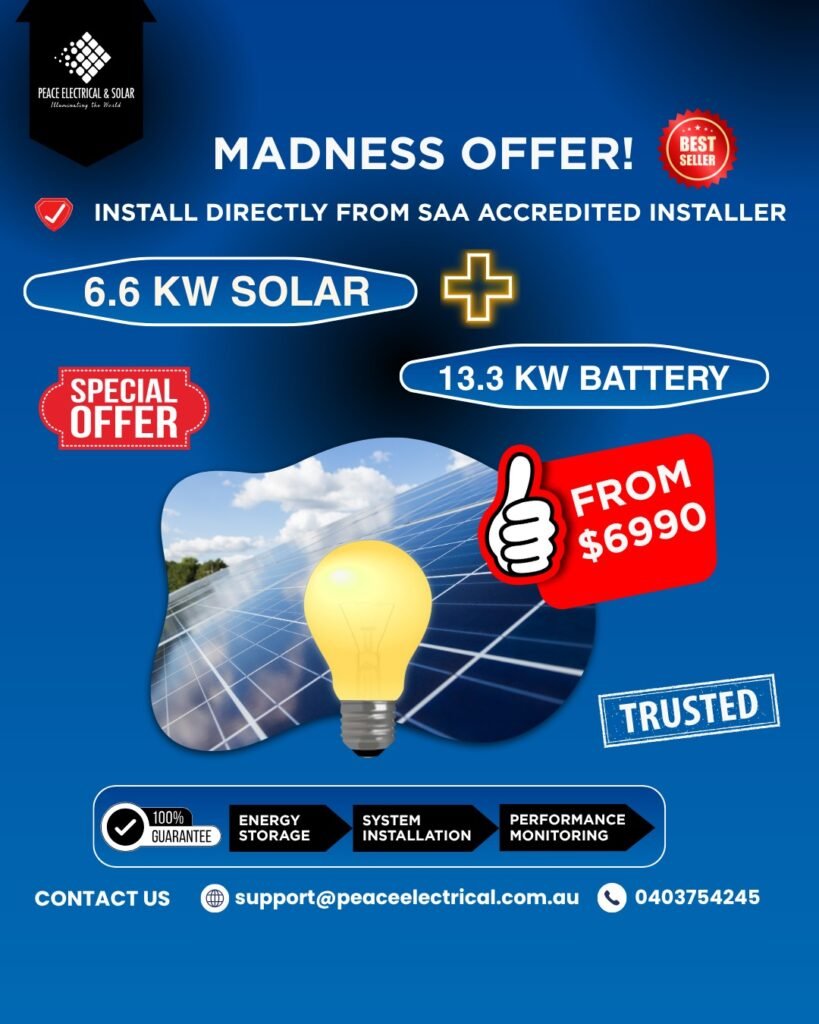 6.6kw solar system adelaide